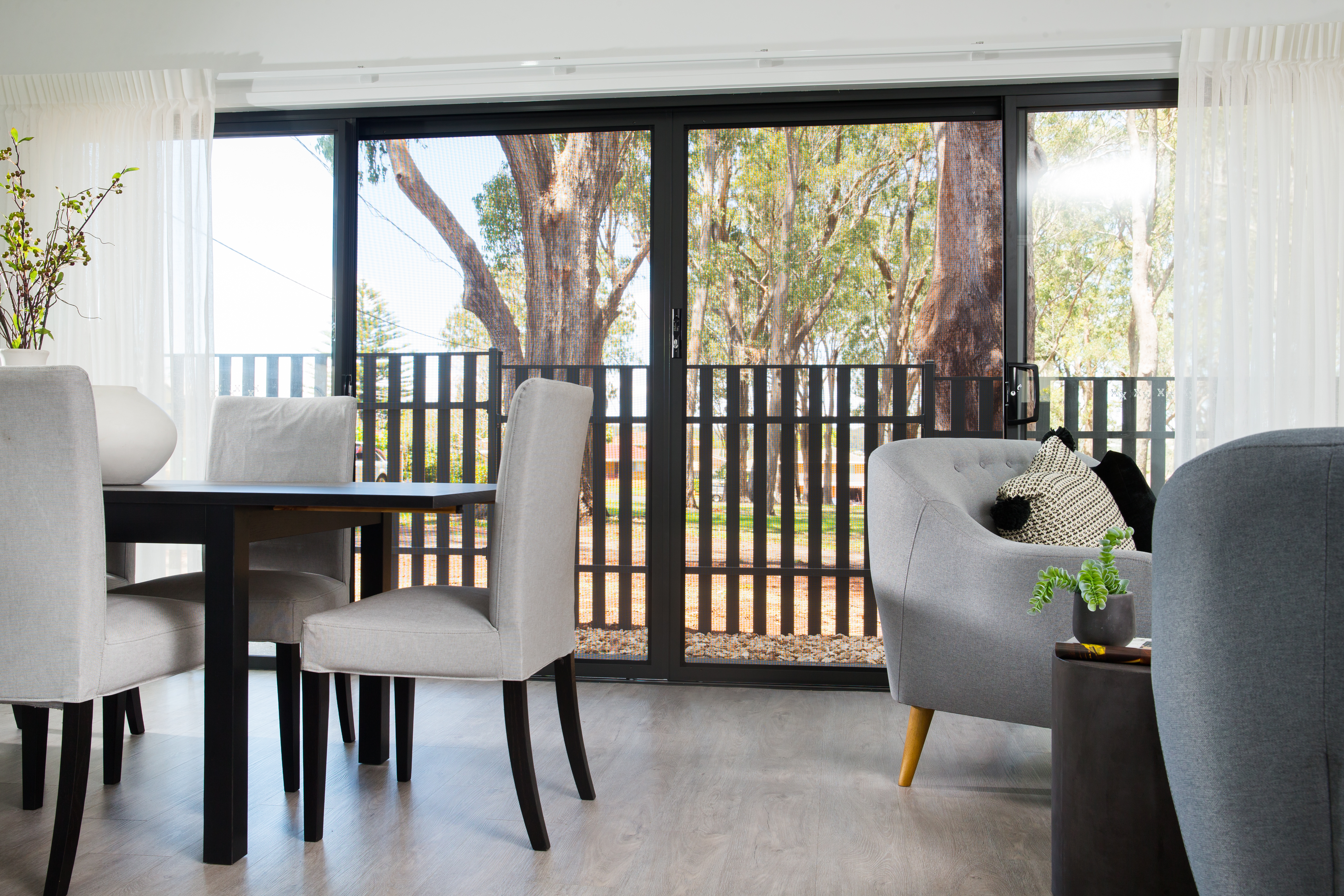 Prowler Proof Protec double sliding security door